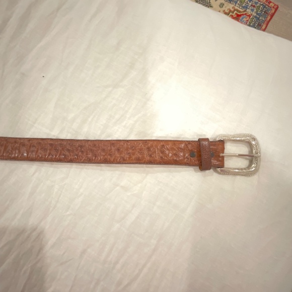 Desperado, Genuine Ostrich Belt, size 42, Brown - Picture 4 of 4